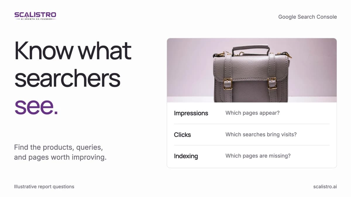 Google Search Console for Ecommerce: What to Check