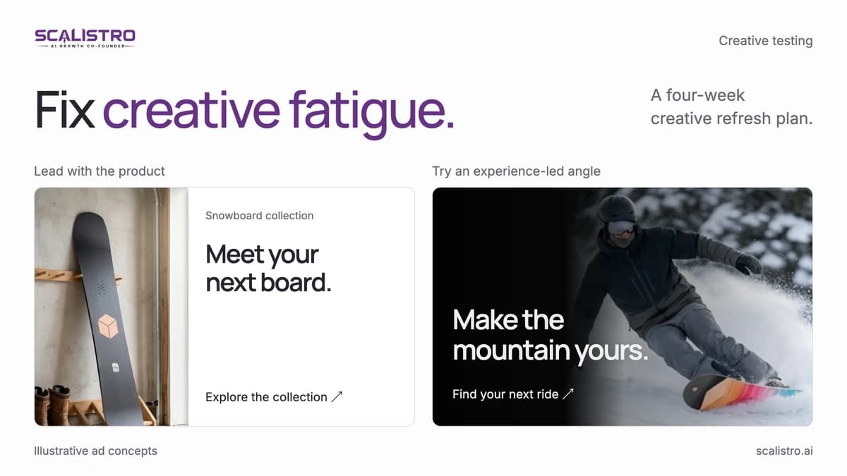 Meta Ad Creative Fatigue: A Week-by-Week Fix